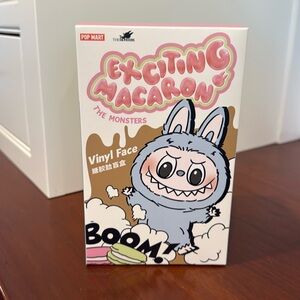 Authentic Labubu The Monsters Exciting Macaron Blind Box - Single box